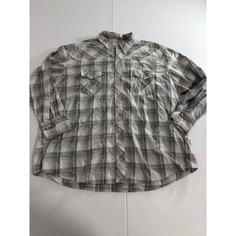Wrangler Western Pearl Snap Shirt size 3XL Men
